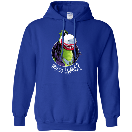 Sweatshirts Royal / Small Why So Saurus Pullover Hoodie