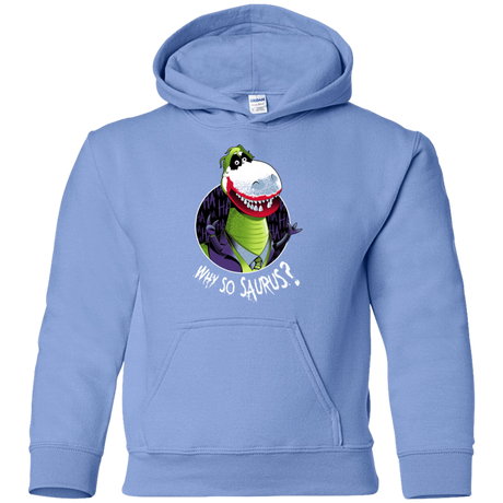 Sweatshirts Carolina Blue / YS Why So Saurus Youth Hoodie