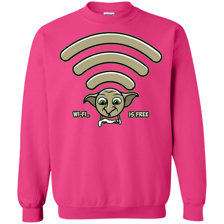 Sweatshirts Heliconia / S Wi-fi is Free Crewneck Sweatshirt