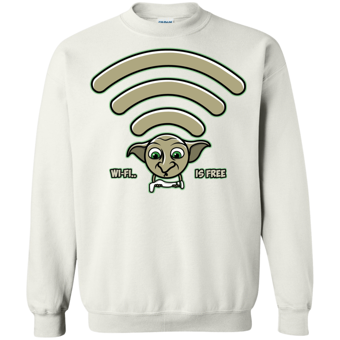 Sweatshirts White / S Wi-fi is Free Crewneck Sweatshirt