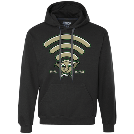 Sweatshirts Black / S Wi-fi is Free Premium Fleece Hoodie