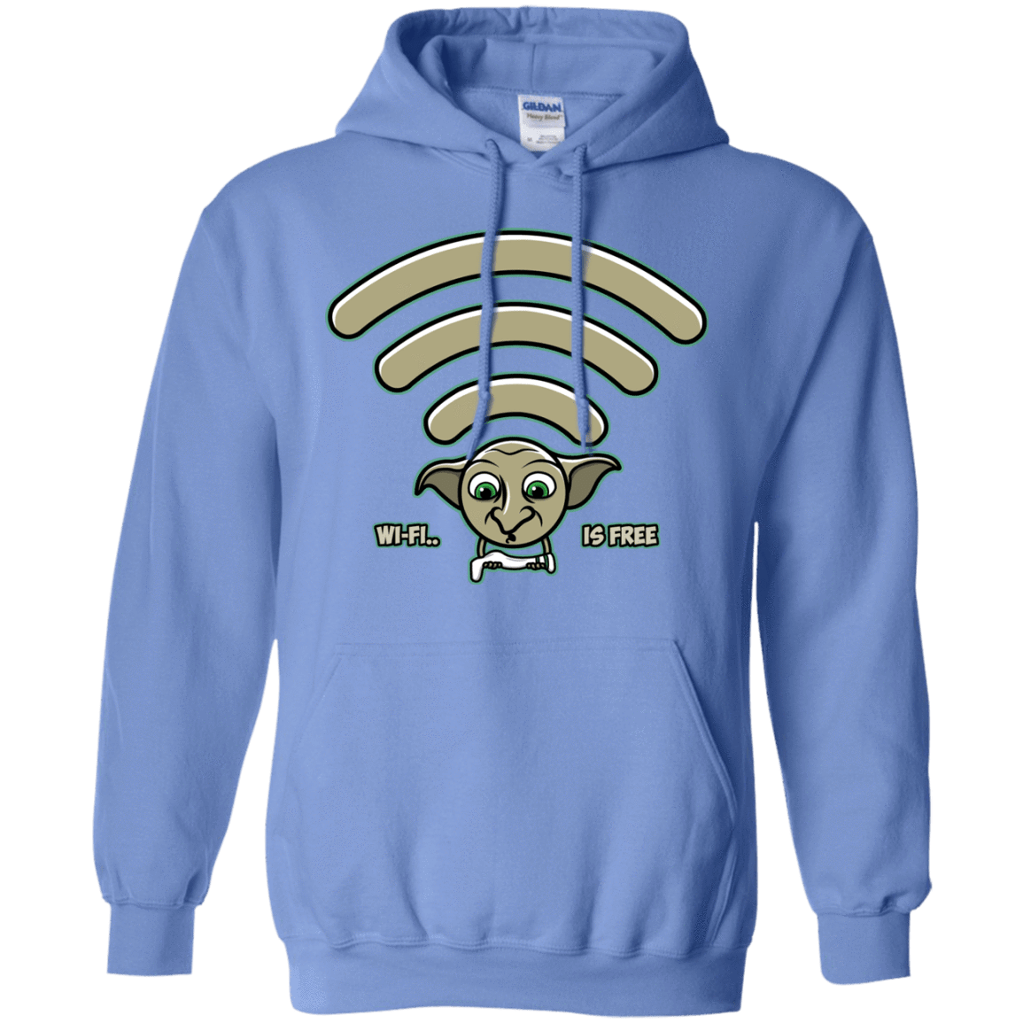 Sweatshirts Carolina Blue / S Wi-fi is Free Pullover Hoodie