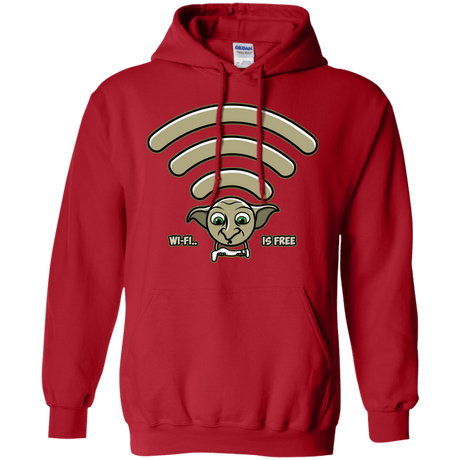 Sweatshirts Red / S Wi-fi is Free Pullover Hoodie
