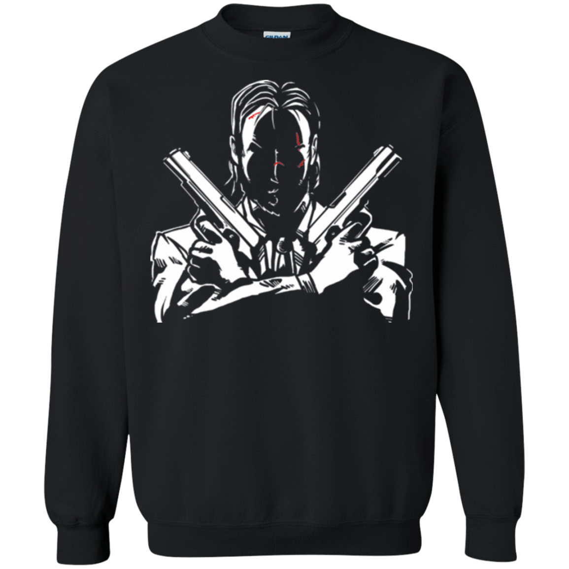 Sweatshirts Black / Small Wick Crewneck Sweatshirt