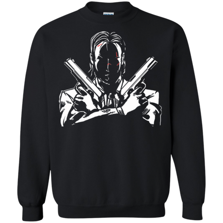 Sweatshirts Black / Small Wick Crewneck Sweatshirt