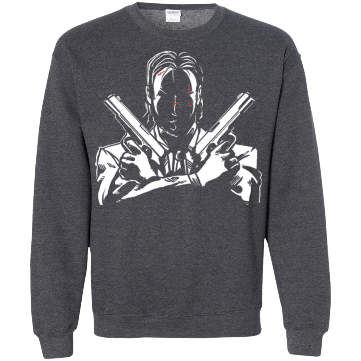 Sweatshirts Dark Heather / Small Wick Crewneck Sweatshirt