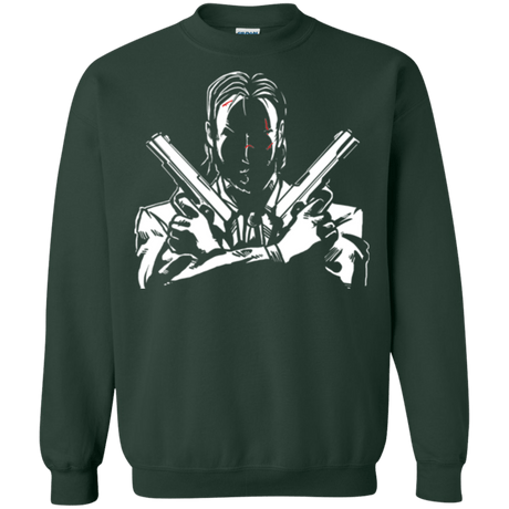 Sweatshirts Forest Green / Small Wick Crewneck Sweatshirt