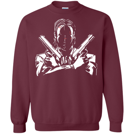 Sweatshirts Maroon / Small Wick Crewneck Sweatshirt