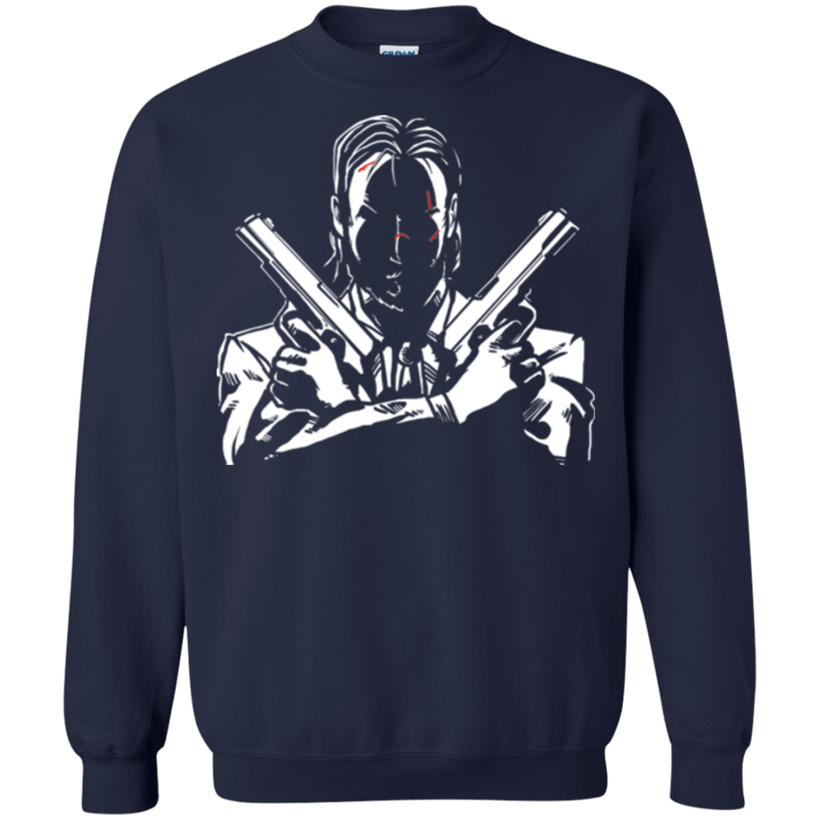 Sweatshirts Navy / Small Wick Crewneck Sweatshirt