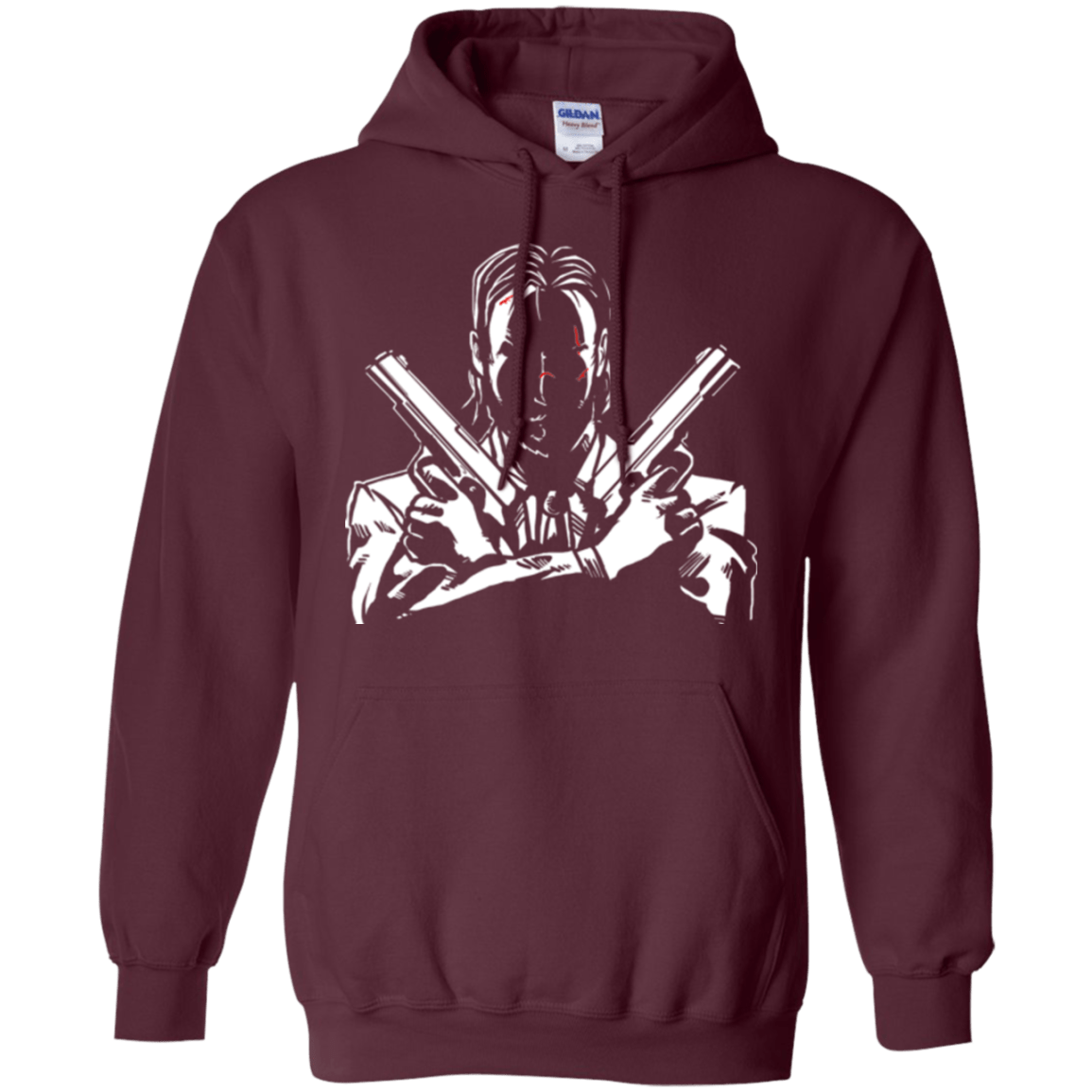 Sweatshirts Maroon / Small Wick Pullover Hoodie