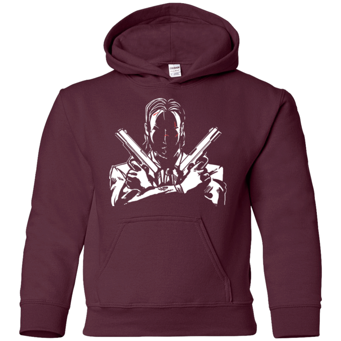 Sweatshirts Maroon / YS Wick Youth Hoodie