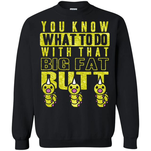 Sweatshirts Black / Small Wiggle Wiggle Crewneck Sweatshirt