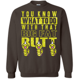 Sweatshirts Dark Chocolate / Small Wiggle Wiggle Crewneck Sweatshirt