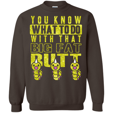 Sweatshirts Dark Chocolate / Small Wiggle Wiggle Crewneck Sweatshirt
