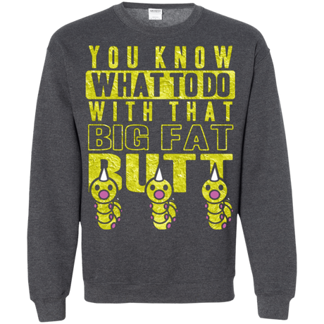 Sweatshirts Dark Heather / Small Wiggle Wiggle Crewneck Sweatshirt