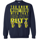 Sweatshirts Navy / Small Wiggle Wiggle Crewneck Sweatshirt