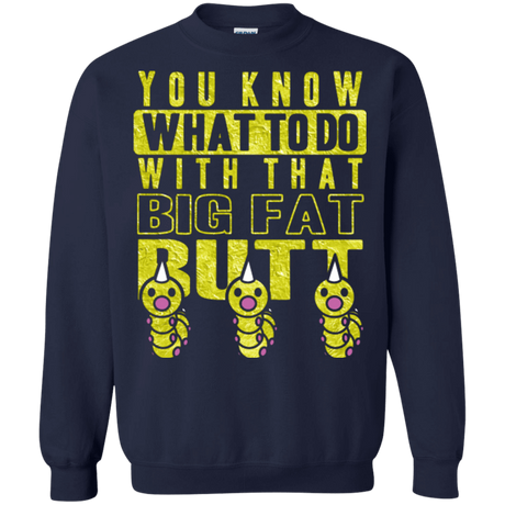 Sweatshirts Navy / Small Wiggle Wiggle Crewneck Sweatshirt