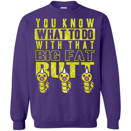 Sweatshirts Purple / Small Wiggle Wiggle Crewneck Sweatshirt