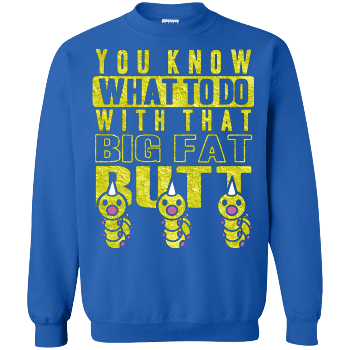 Sweatshirts Royal / Small Wiggle Wiggle Crewneck Sweatshirt