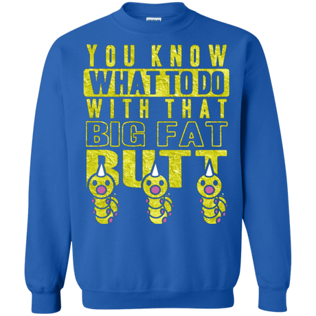 Sweatshirts Royal / Small Wiggle Wiggle Crewneck Sweatshirt