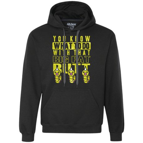 Sweatshirts Black / Small Wiggle Wiggle Premium Fleece Hoodie