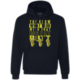 Sweatshirts Navy / Small Wiggle Wiggle Premium Fleece Hoodie