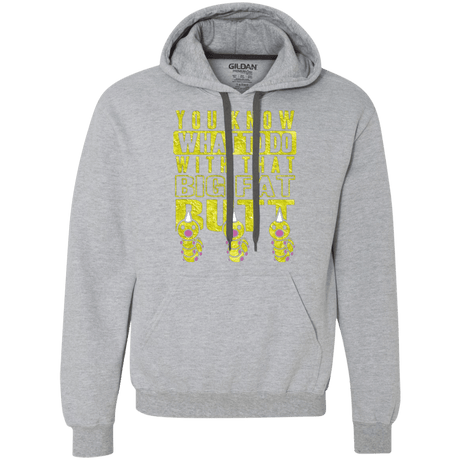 Sweatshirts Sport Grey / Small Wiggle Wiggle Premium Fleece Hoodie