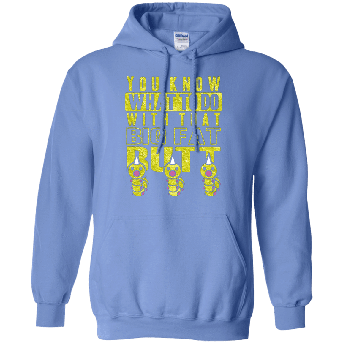 Sweatshirts Carolina Blue / Small Wiggle Wiggle Pullover Hoodie