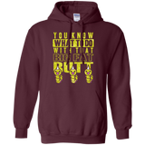 Sweatshirts Maroon / Small Wiggle Wiggle Pullover Hoodie