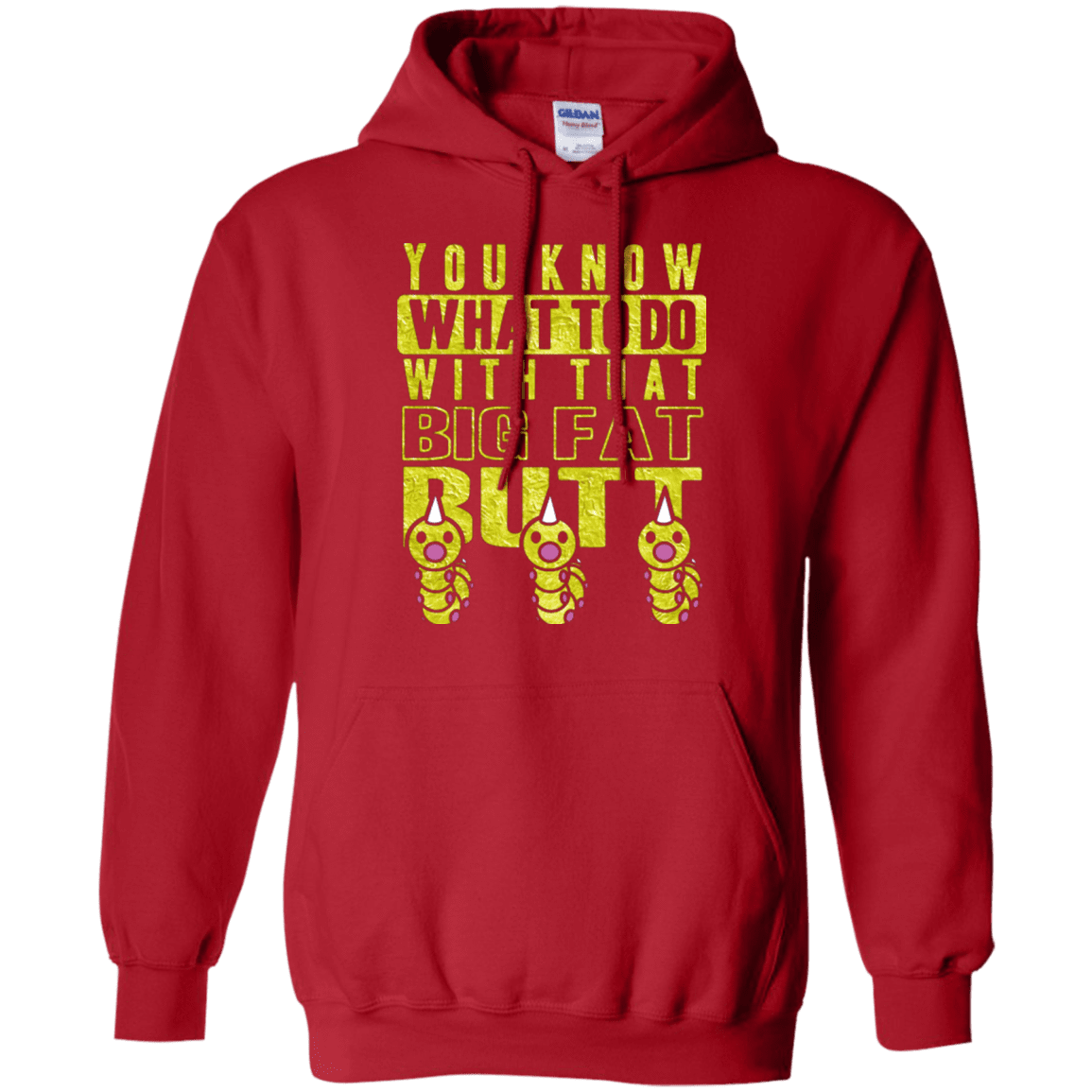 Sweatshirts Red / Small Wiggle Wiggle Pullover Hoodie