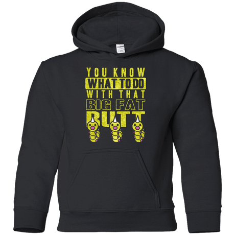 Sweatshirts Black / YS Wiggle Wiggle Youth Hoodie