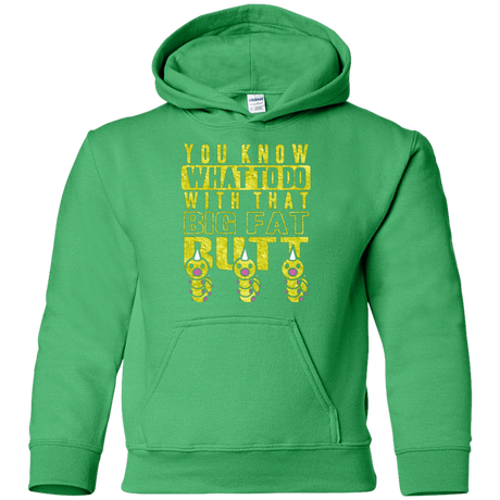 Sweatshirts Irish Green / YS Wiggle Wiggle Youth Hoodie