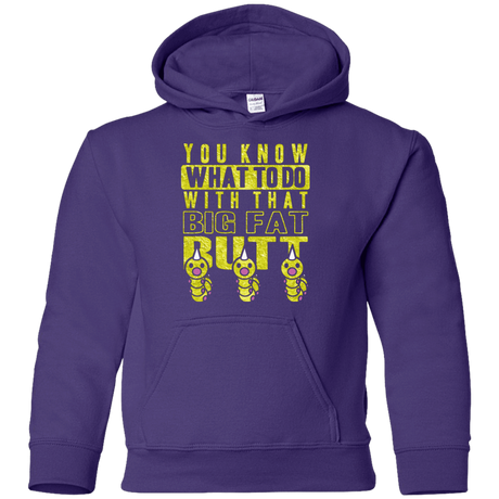 Sweatshirts Purple / YS Wiggle Wiggle Youth Hoodie