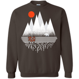 Sweatshirts Dark Chocolate / S Wild Bear Crewneck Sweatshirt