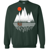Sweatshirts Forest Green / S Wild Bear Crewneck Sweatshirt