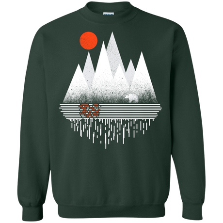 Sweatshirts Forest Green / S Wild Bear Crewneck Sweatshirt