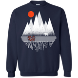 Sweatshirts Navy / S Wild Bear Crewneck Sweatshirt