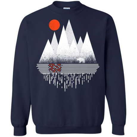 Sweatshirts Navy / S Wild Bear Crewneck Sweatshirt