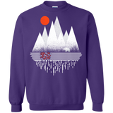 Sweatshirts Purple / S Wild Bear Crewneck Sweatshirt