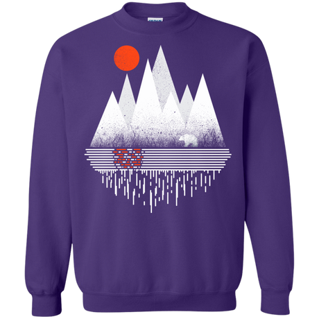 Sweatshirts Purple / S Wild Bear Crewneck Sweatshirt