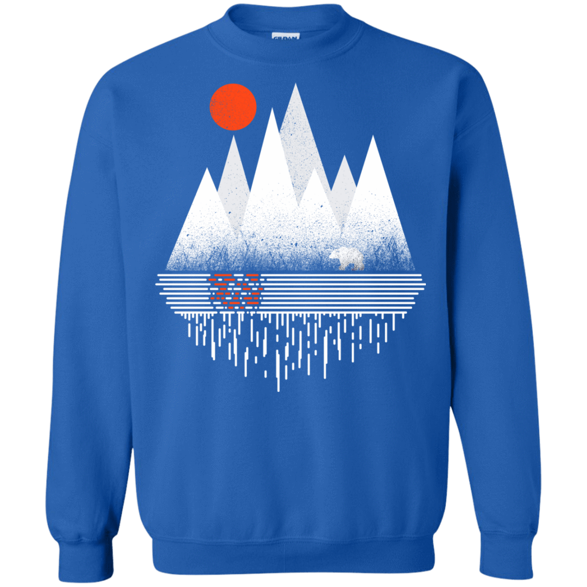 Sweatshirts Royal / S Wild Bear Crewneck Sweatshirt