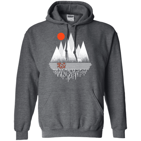 Sweatshirts Dark Heather / S Wild Bear Pullover Hoodie