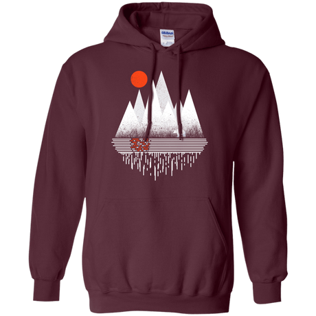 Sweatshirts Maroon / S Wild Bear Pullover Hoodie