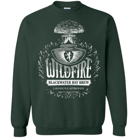 Sweatshirts Forest Green / Small Wildfire Crewneck Sweatshirt
