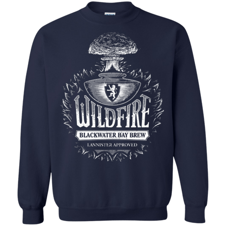 Sweatshirts Navy / Small Wildfire Crewneck Sweatshirt