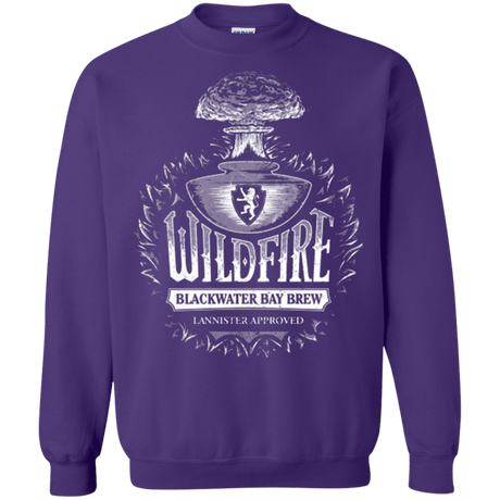 Sweatshirts Purple / Small Wildfire Crewneck Sweatshirt