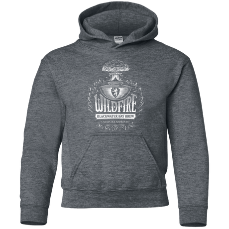 Sweatshirts Dark Heather / YS Wildfire Youth Hoodie