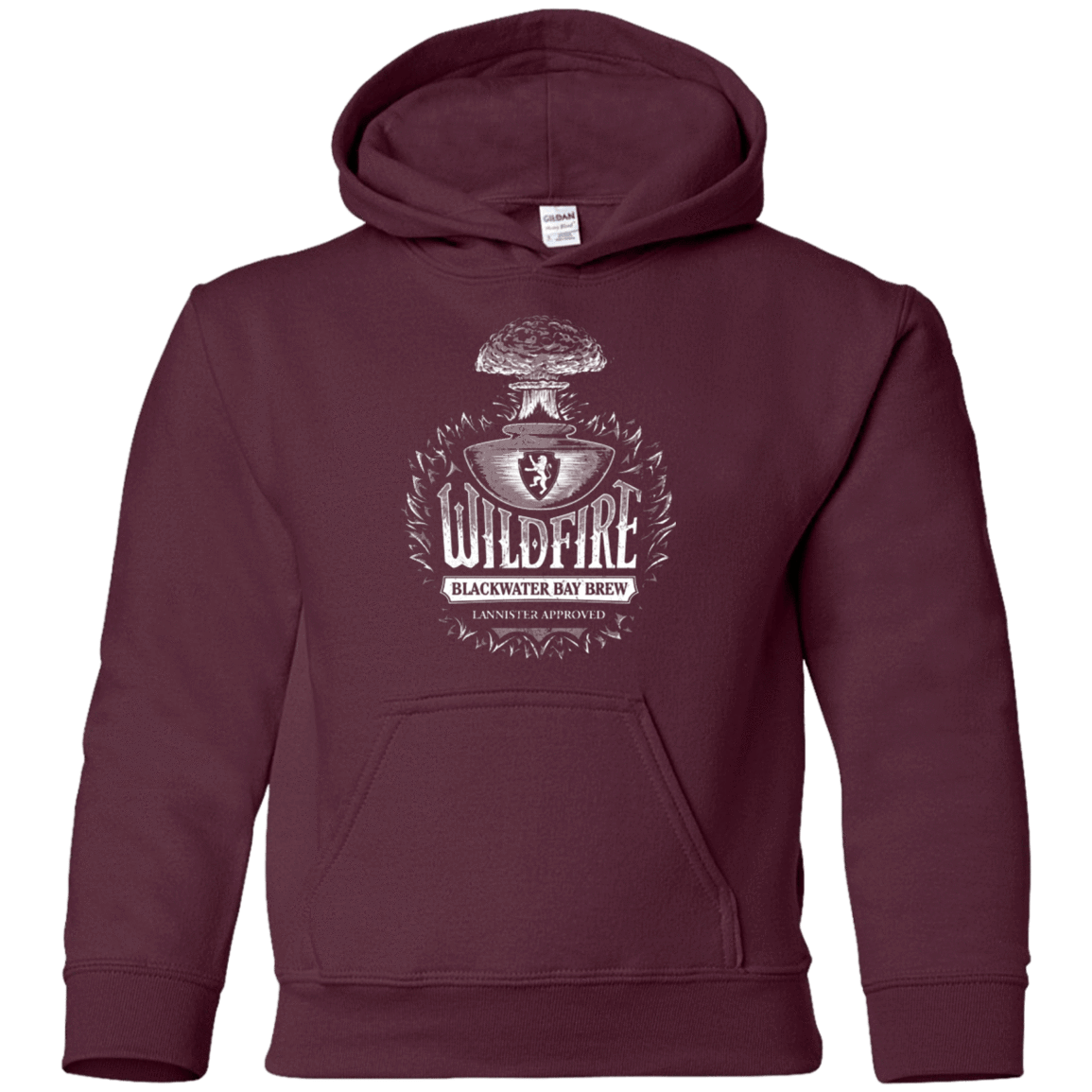 Sweatshirts Maroon / YS Wildfire Youth Hoodie