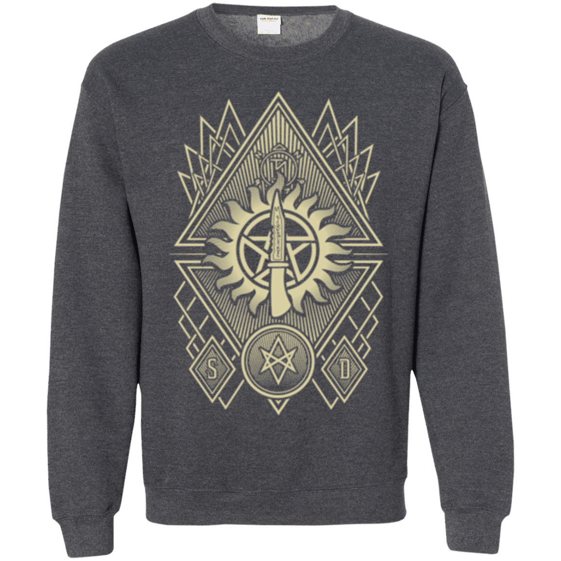 Sweatshirts Dark Heather / Small Winchester Association Crewneck Sweatshirt