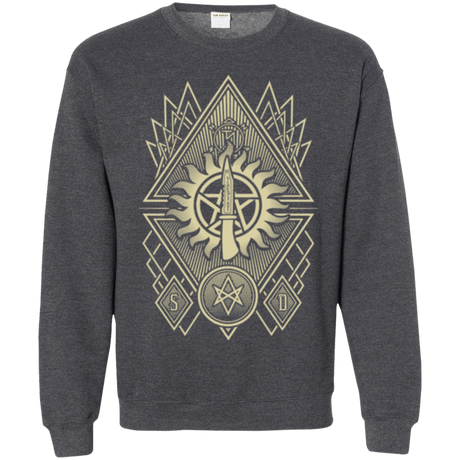 Sweatshirts Dark Heather / Small Winchester Association Crewneck Sweatshirt